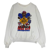 Vintage Buffalo Bills 1990 AFC Champs Cartoon Crewneck Sweatshirt Large
