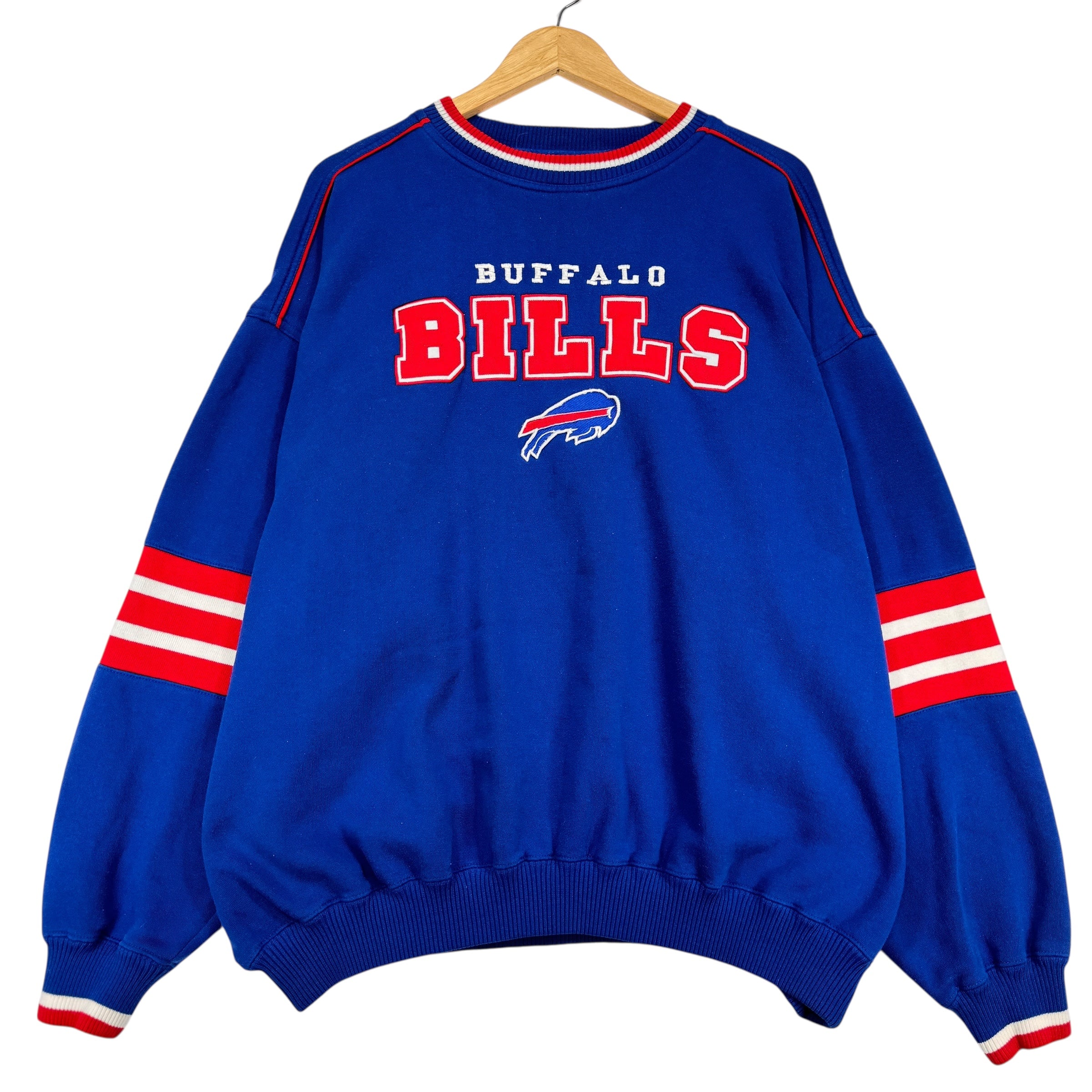 Vintage Buffalo Bills Embroidered Crewneck Sweatshirt XXL