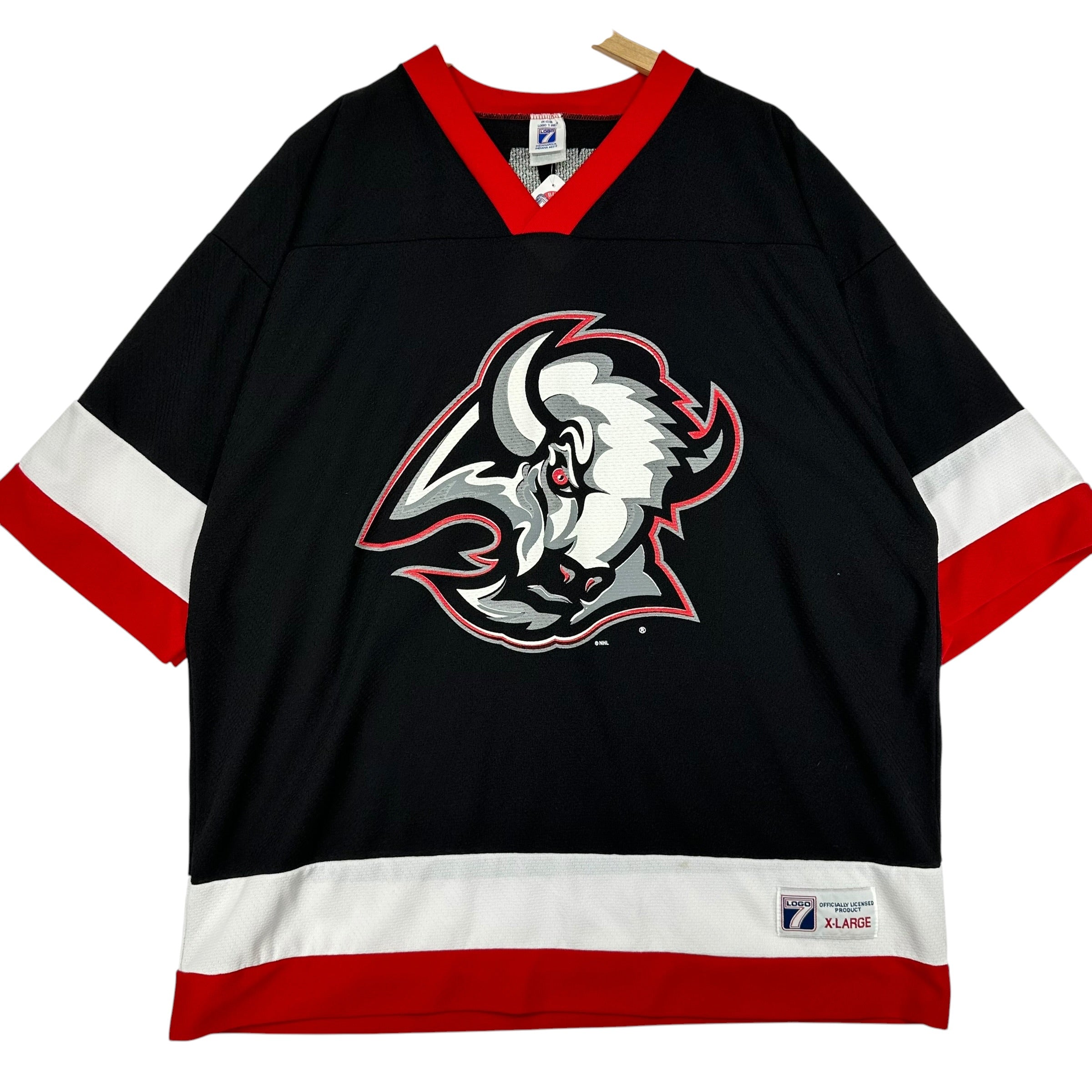 Vintage Buffalo Sabres Matt Barnaby Jersey XL