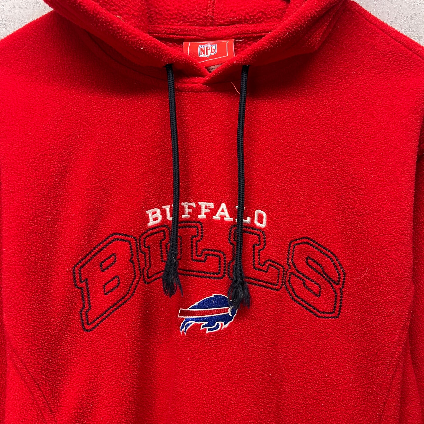 2000s Buffalo Bills Fleece Hoodie Sweatshirt Large