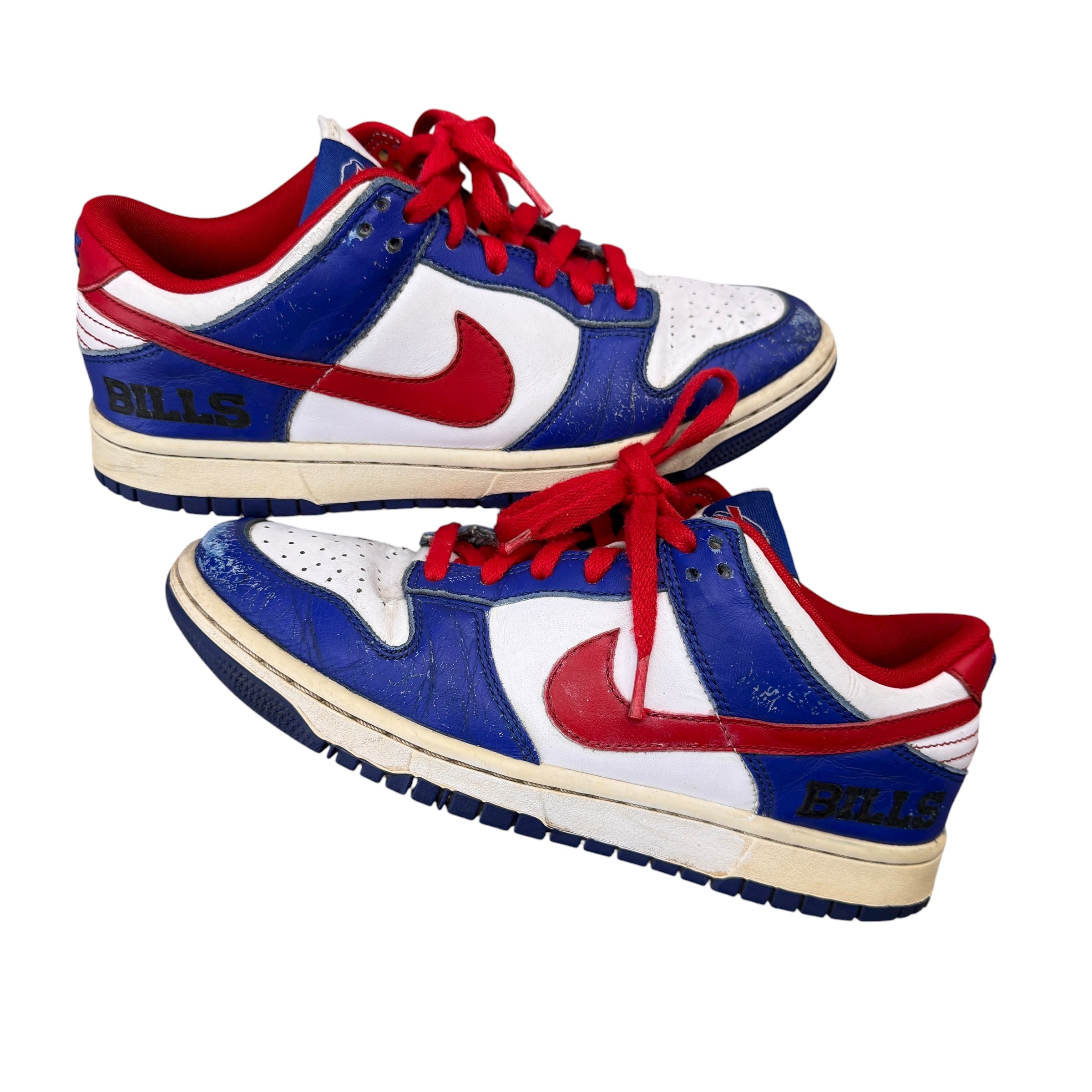 Vintage Buffalo Bills Nike Dunk Shoes Size Men’s 7.5/Women’s 9