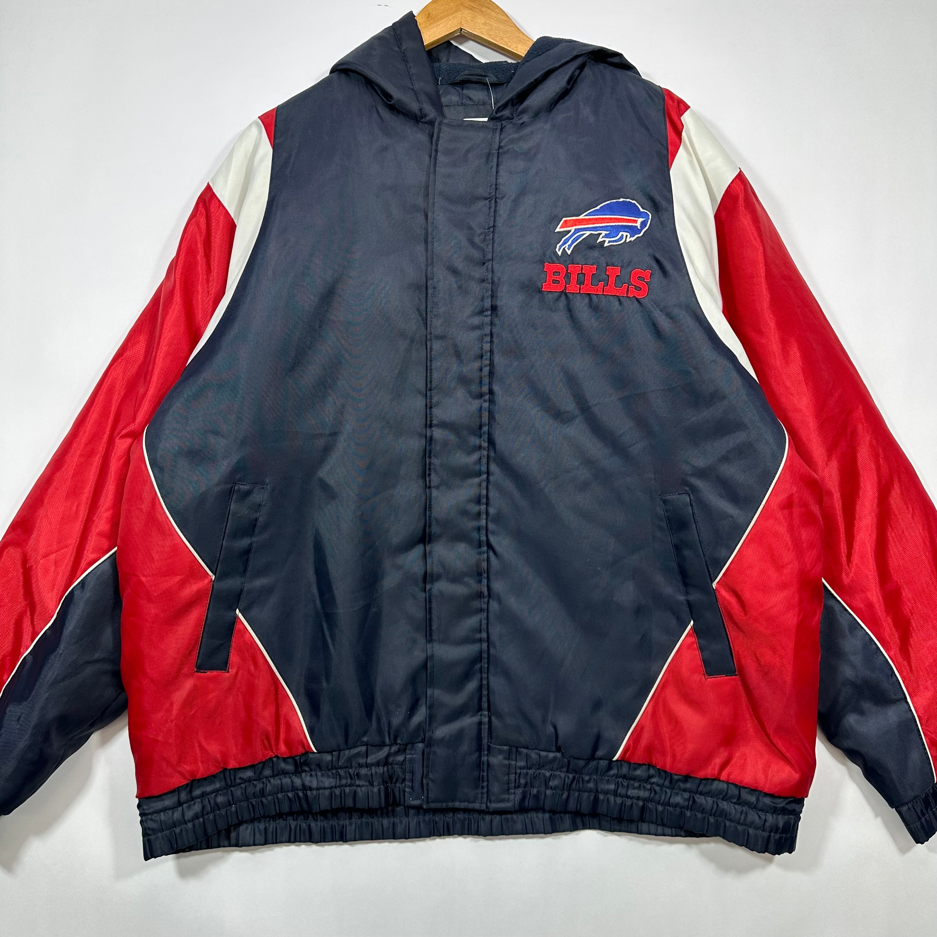 Vintage Buffalo Bills Puffer Jacket Large