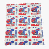 Vintage Buffalo Bills Large Blanket