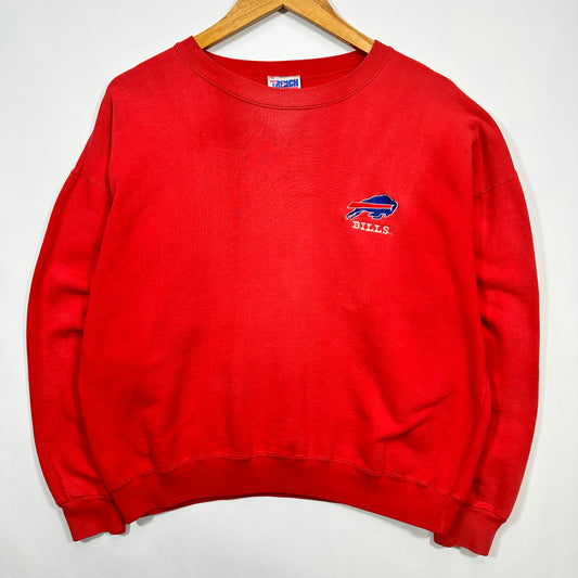 Vintage Buffalo Bills Crewneck Sweatshirt Medium-Large