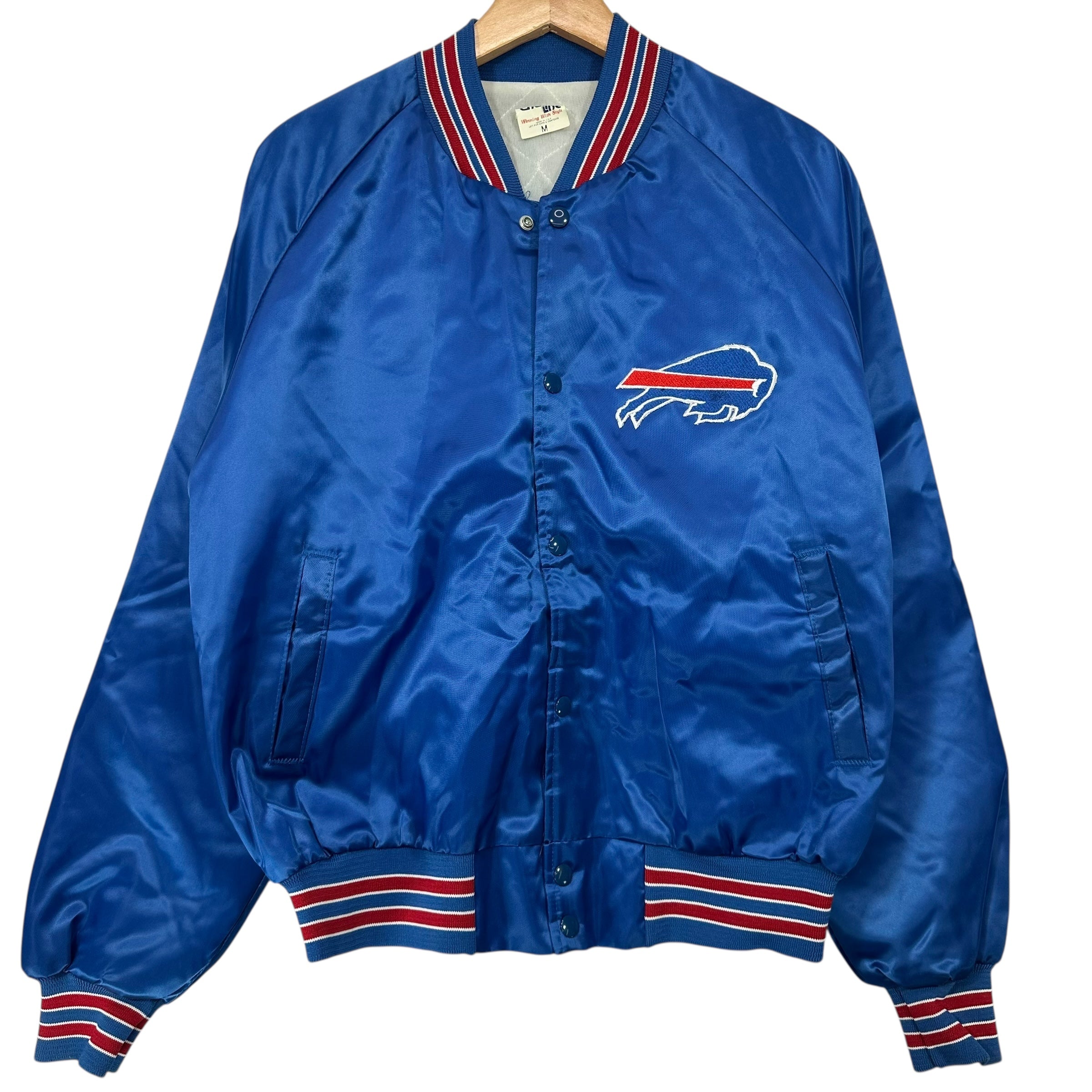 Vintage Buffalo Bills Satin Jacket Medium