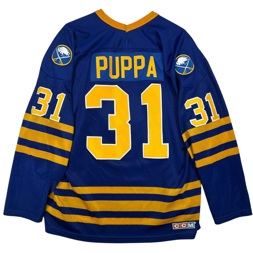 Vintage Buffalo Sabres Darren Puppa Jersey XL