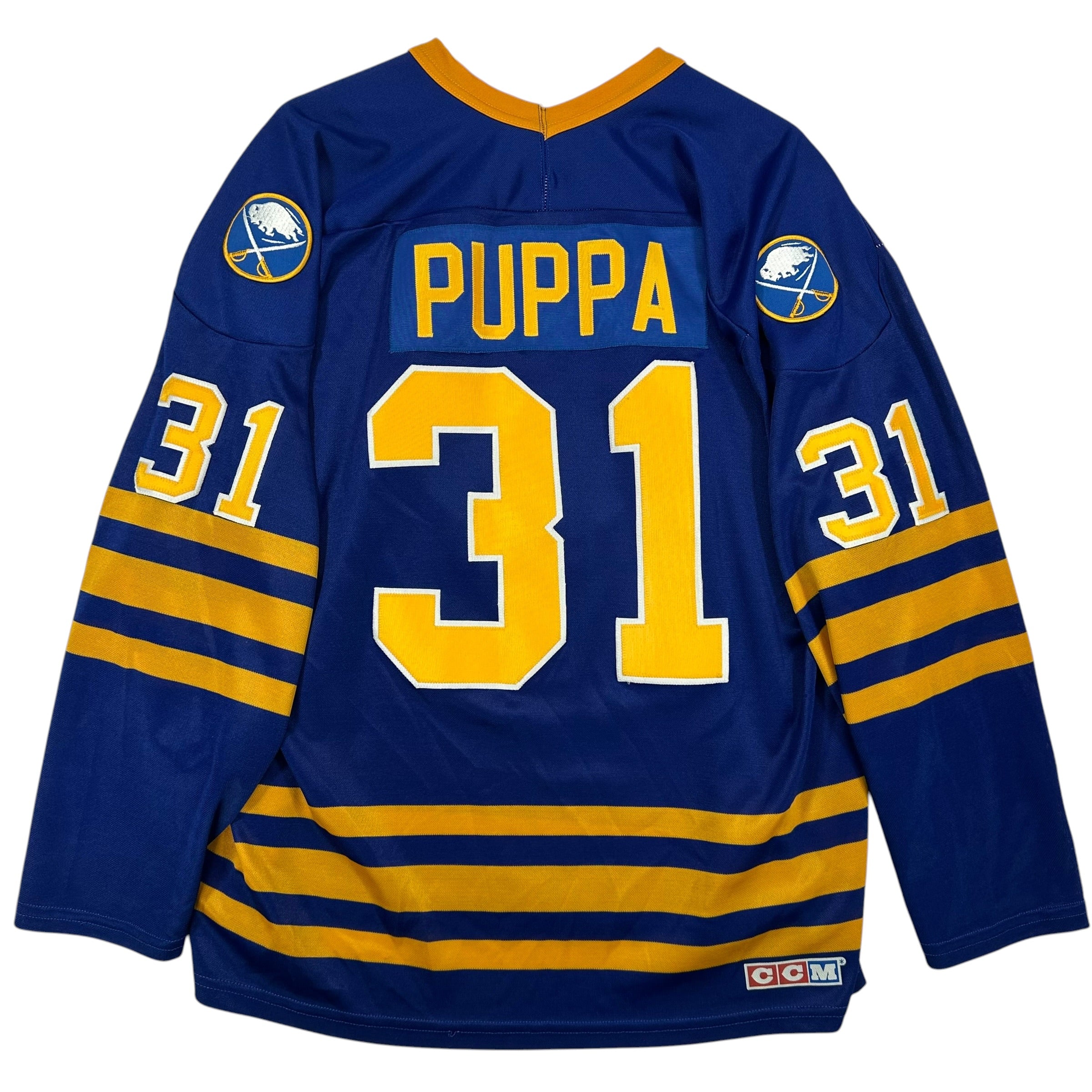 Vintage Buffalo Sabres Darren Puppa Jersey XL