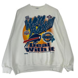 Vintage Buffalo Bills Crewneck Sweatshirt Large