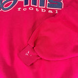 Vintage Buffalo Bills 1/4 Zip Sweatshirt Large