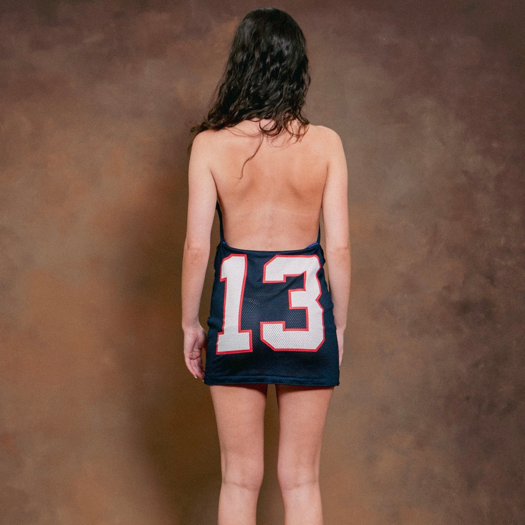 Vintage Buffalo Bills Upcycled Custom Jersey Dress Small