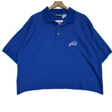 Vintage Buffalo Bills Cropped Polo Shirt Large