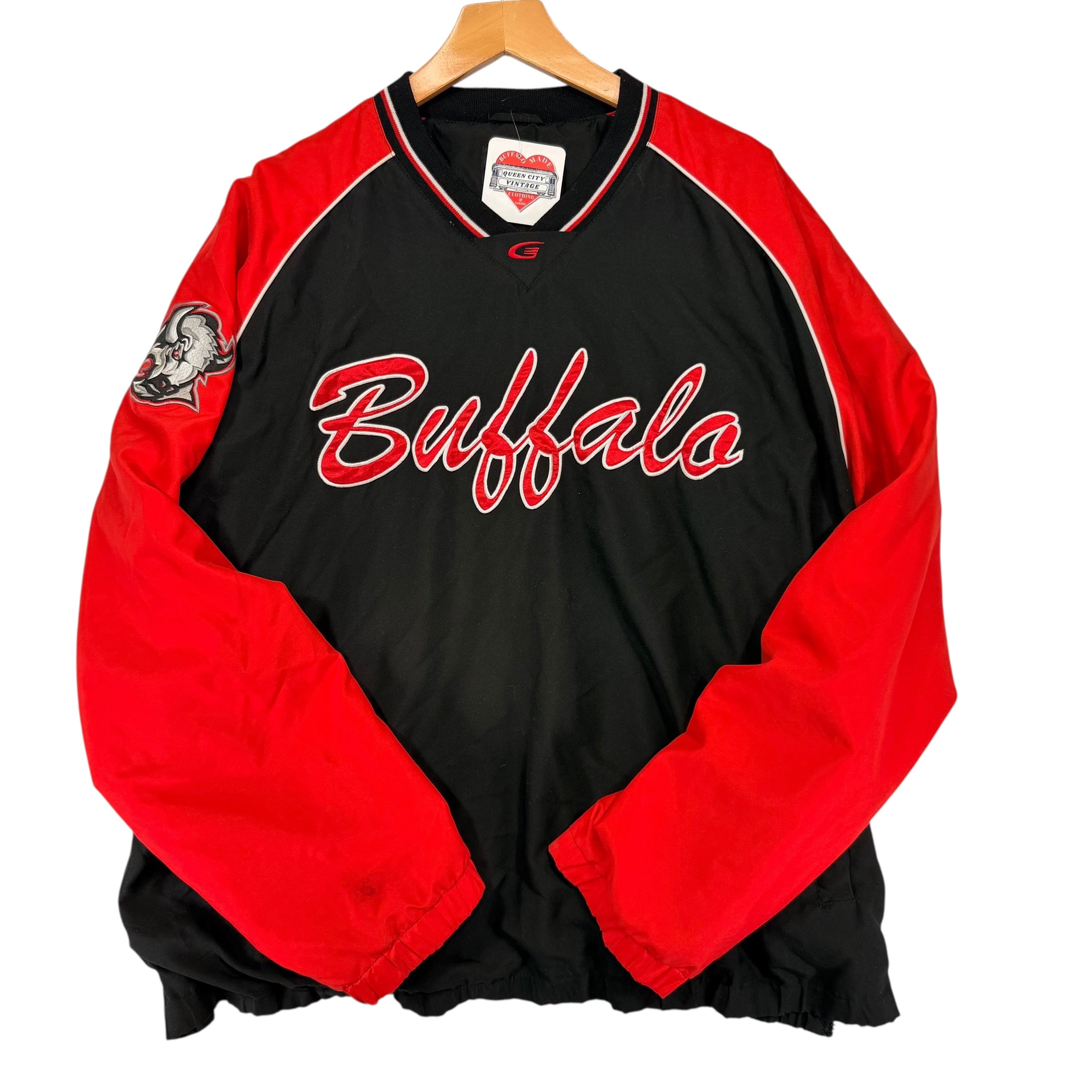 Vintage Buffalo Sabres Pullover Windbreaker Jacket XL