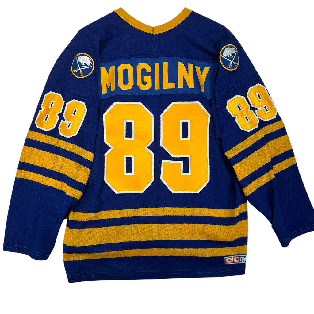 Vintage Buffalo Sabres Alex Mogilny Jersey Large