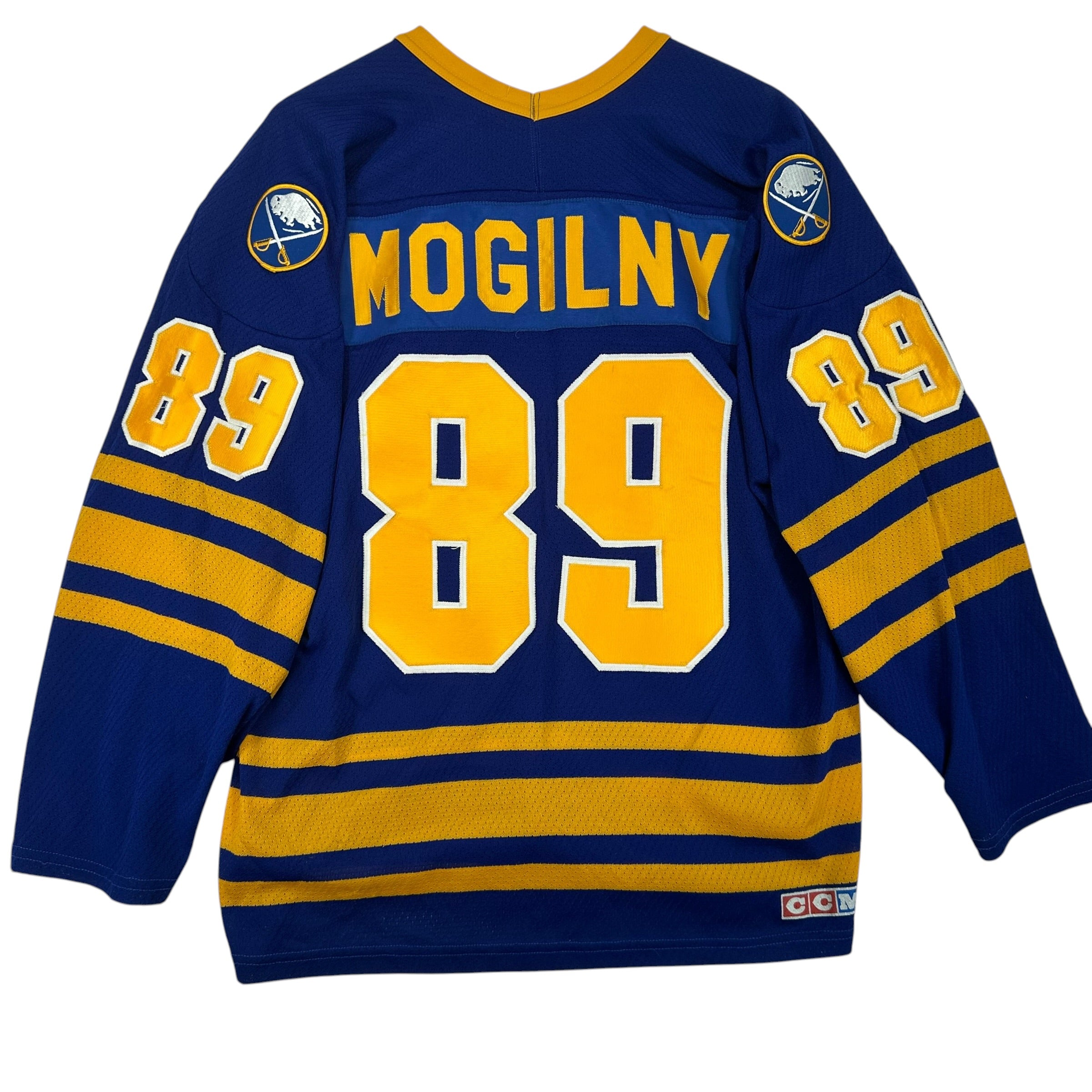 Vintage Buffalo Sabres Alex Mogilny Jersey Large