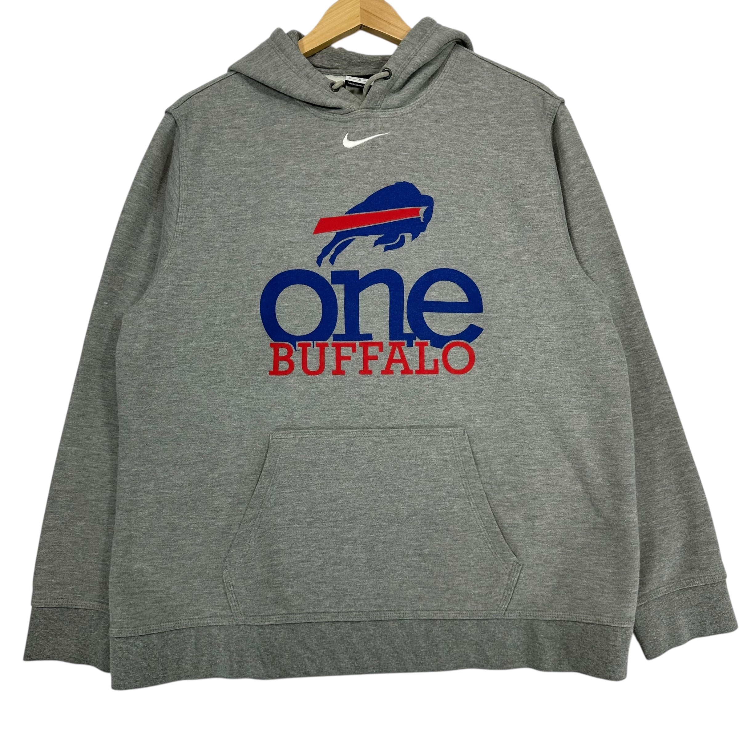 Vintage Buffalo Bills Hoodie Crewneck Sweatshirt Large
