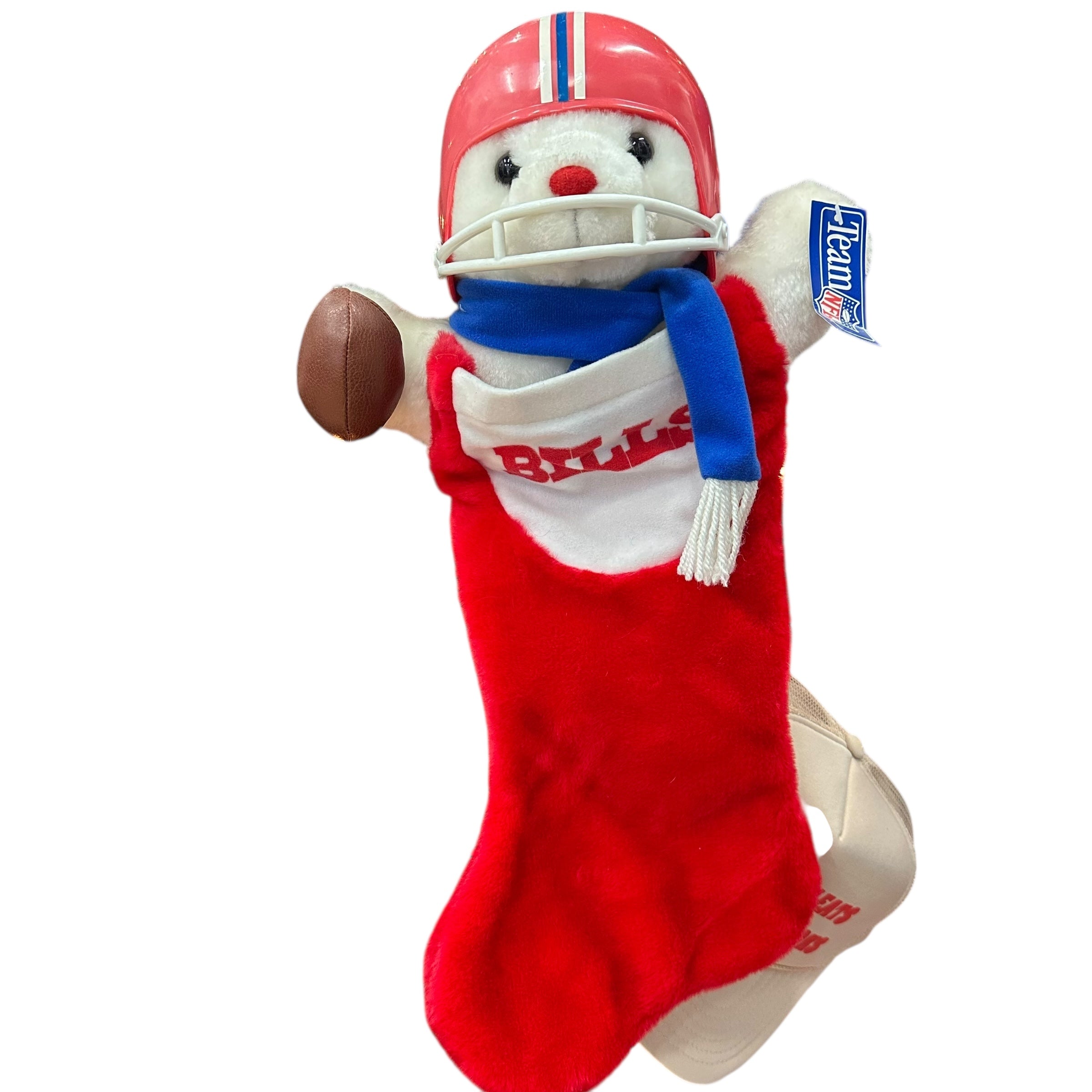 Vintage Kids Buffalo Bills Christmas Stocking