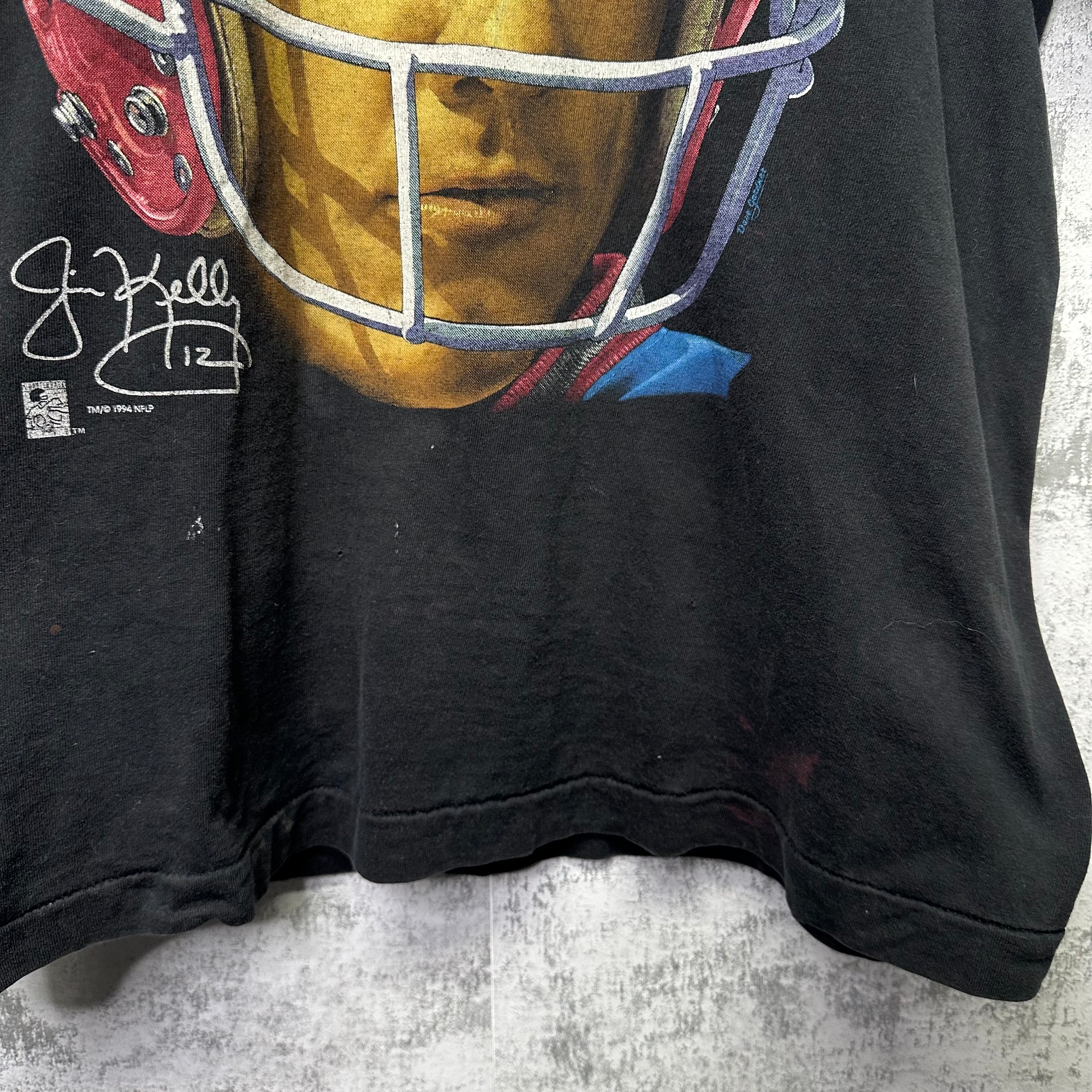 Vintage Buffalo Bills Jim Kelly Shirt Large