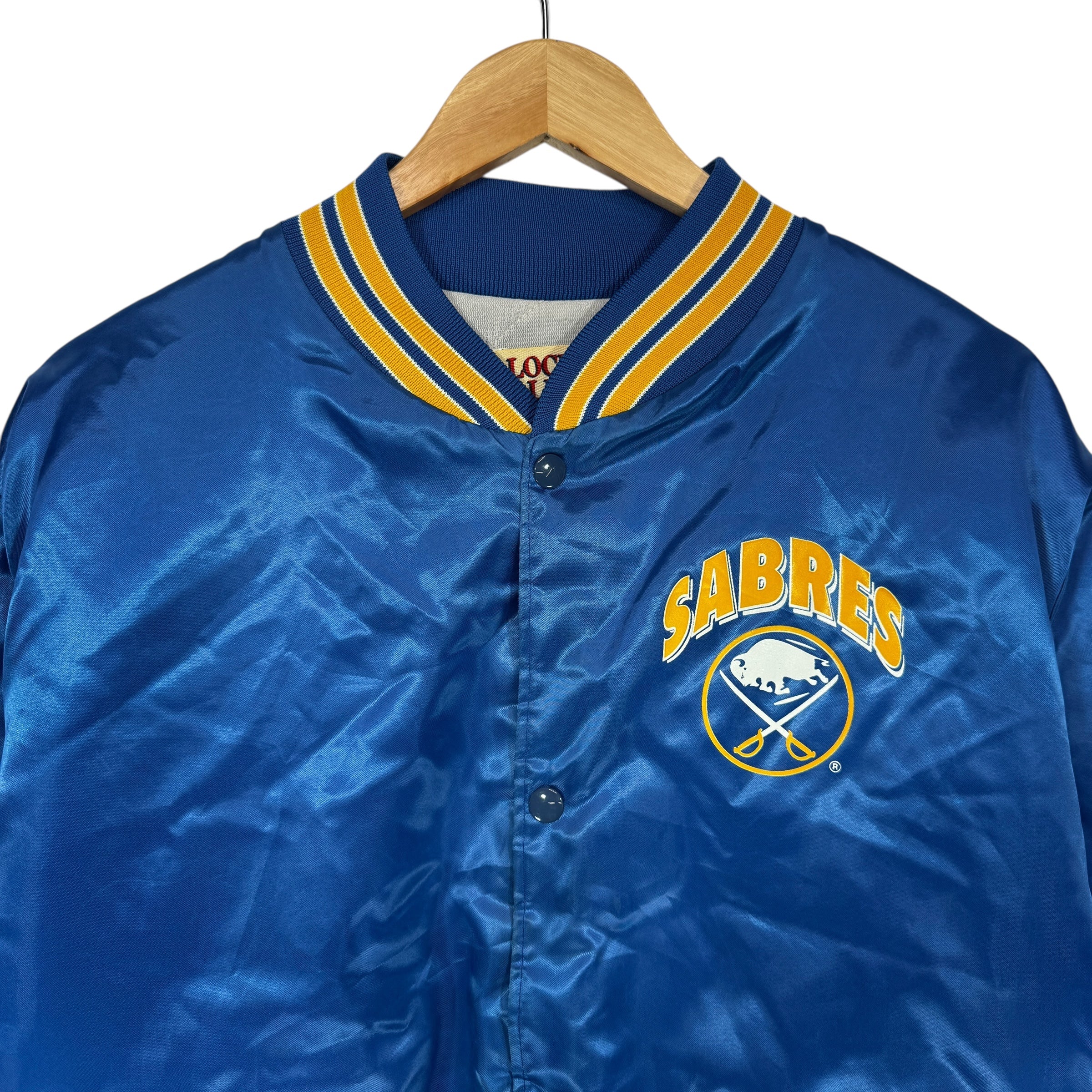 Vintage Buffalo Sabres Satin Jacket XL