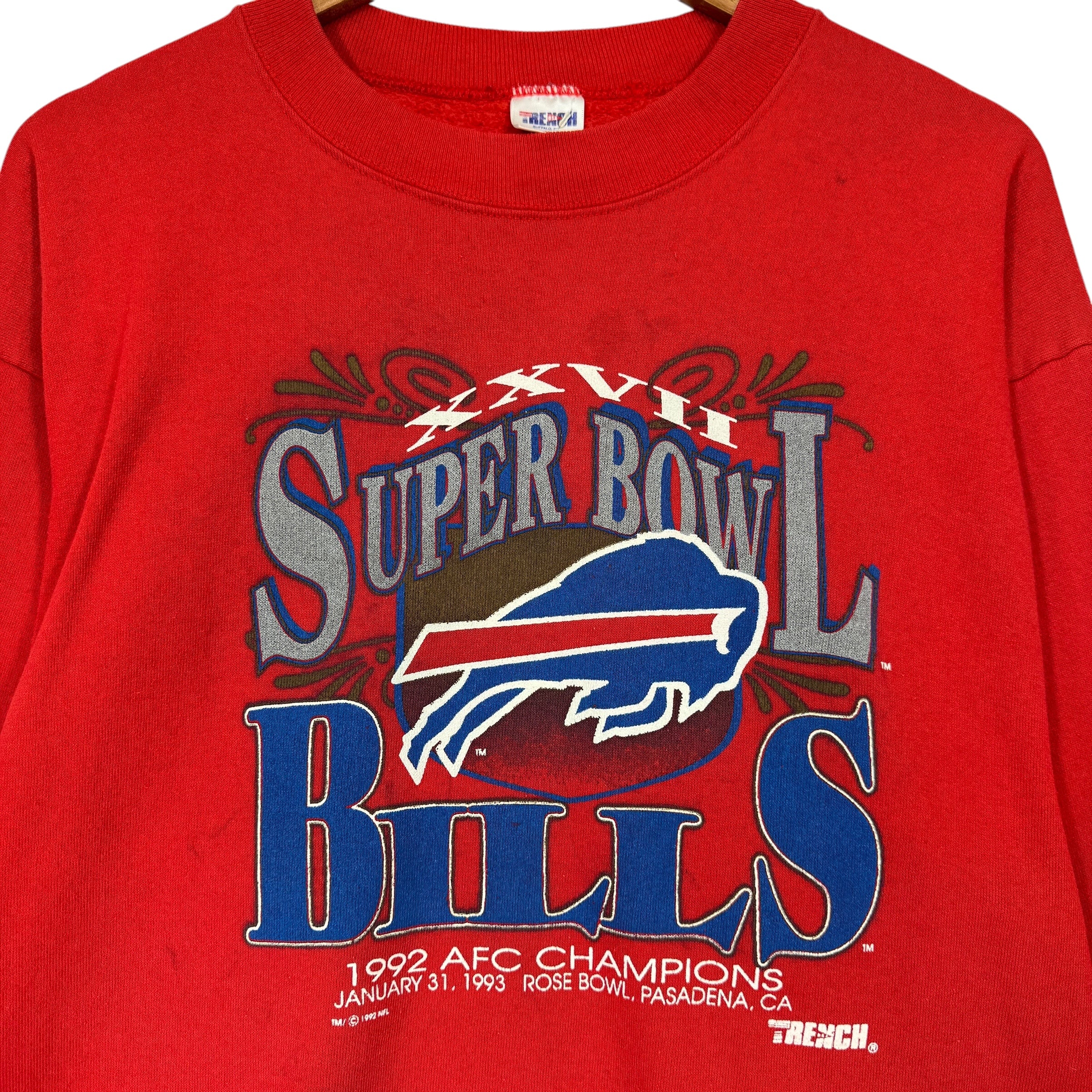 Vintage Buffalo Bills 1992 Super Bowl Crewneck Sweatshirt Large