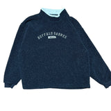 Vintage Buffalo Sabres Fleece Mock Neck Sweatshirt XXL