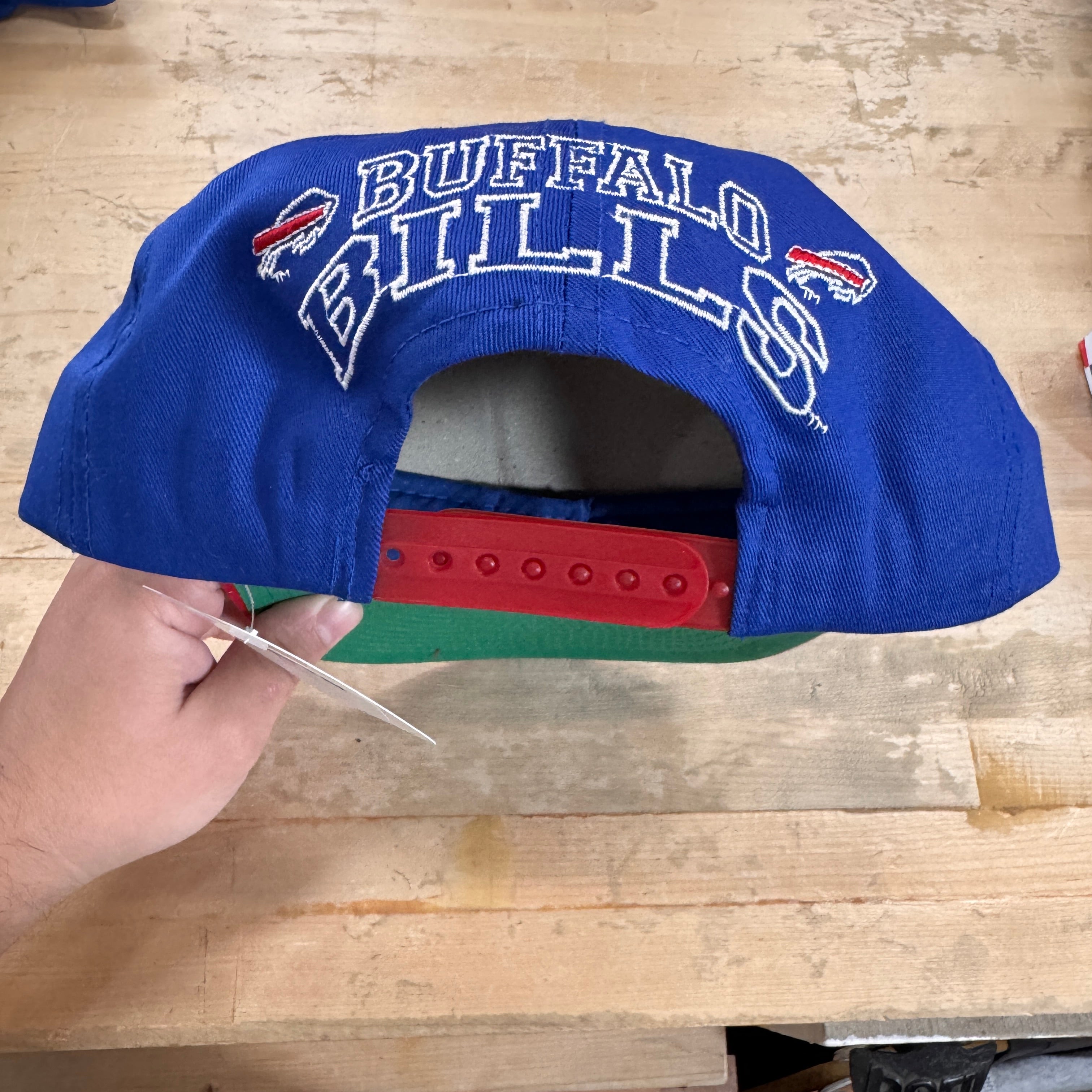 Vintage Buffalo Bills Deadstock Signed Snapback Hat