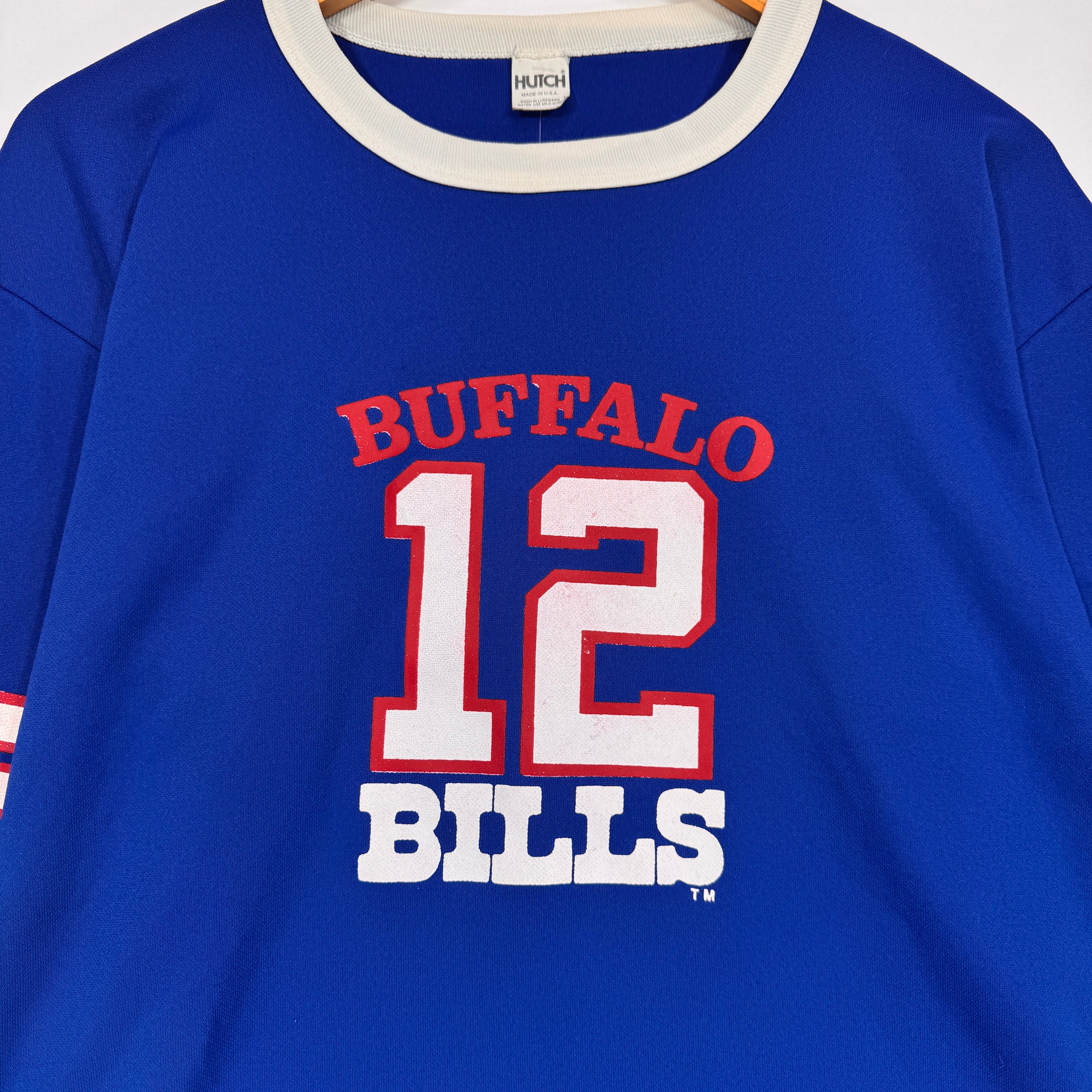 Vintage Buffalo Bills #12 Long Sleeve Shirt Small