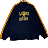 Vintage Buffalo Sabres 1/4 Zip Fleece Sweatshirt XXL