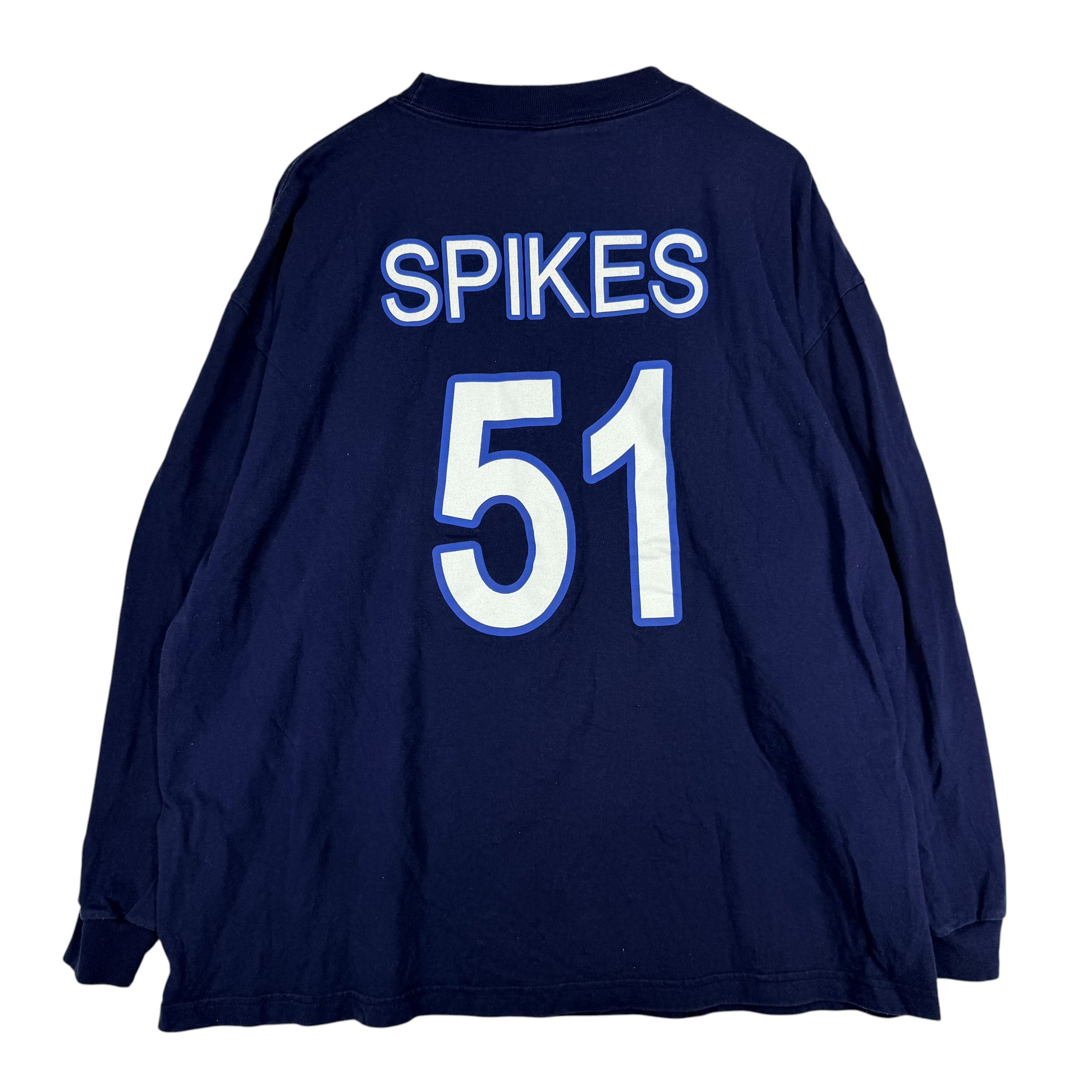 Vintage Buffalo Bills Takeo Spikes Long Sleeve Shirt XL