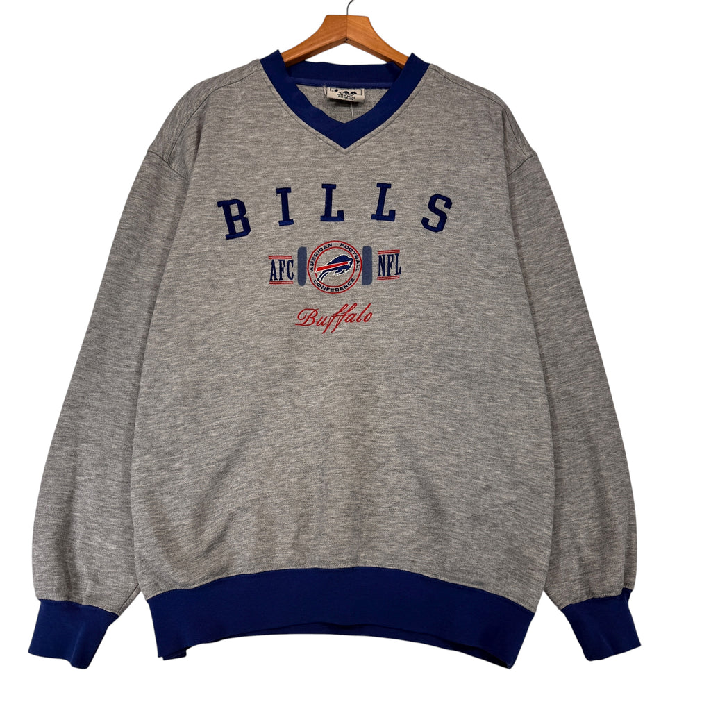 Vintage Buffalo Bills Embroidered Crewneck Sweatshirt XL