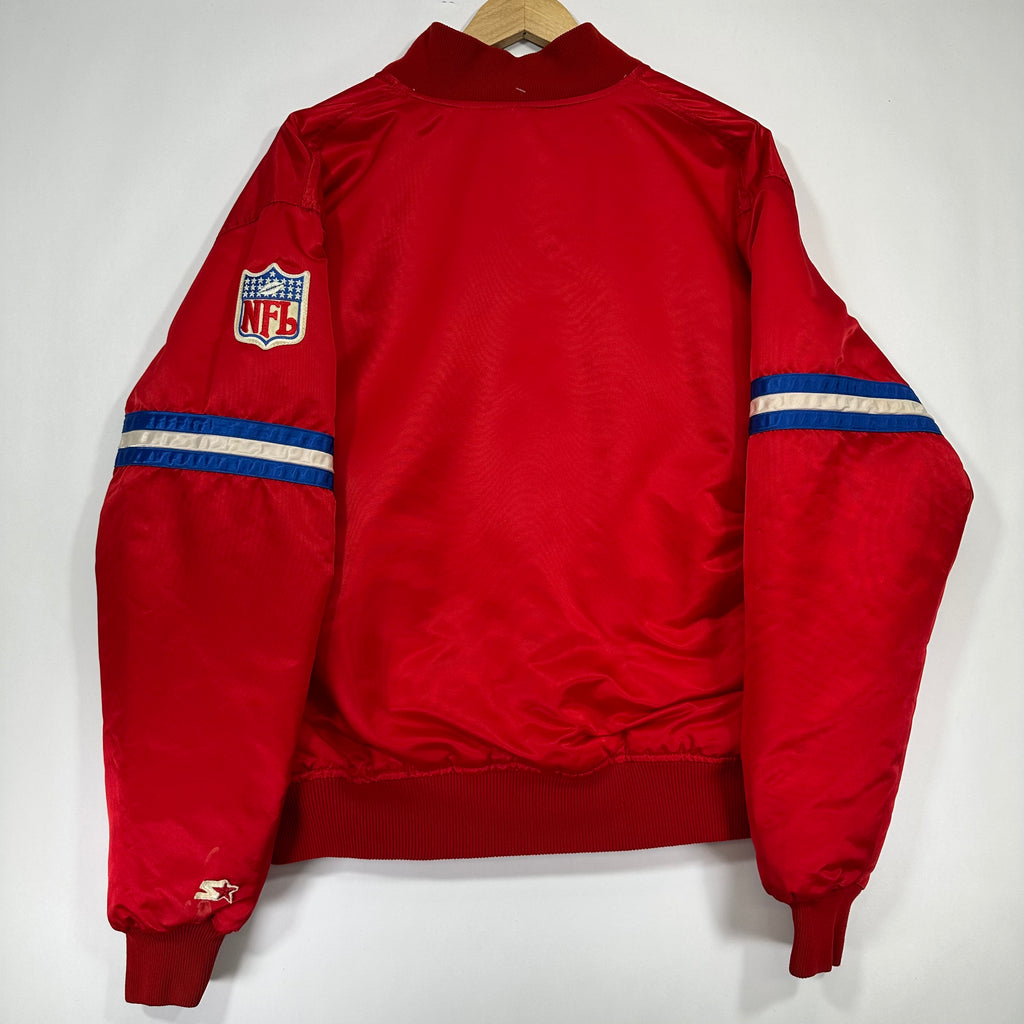 Vintage Buffalo Bills Red Starter Satin Jacket XL