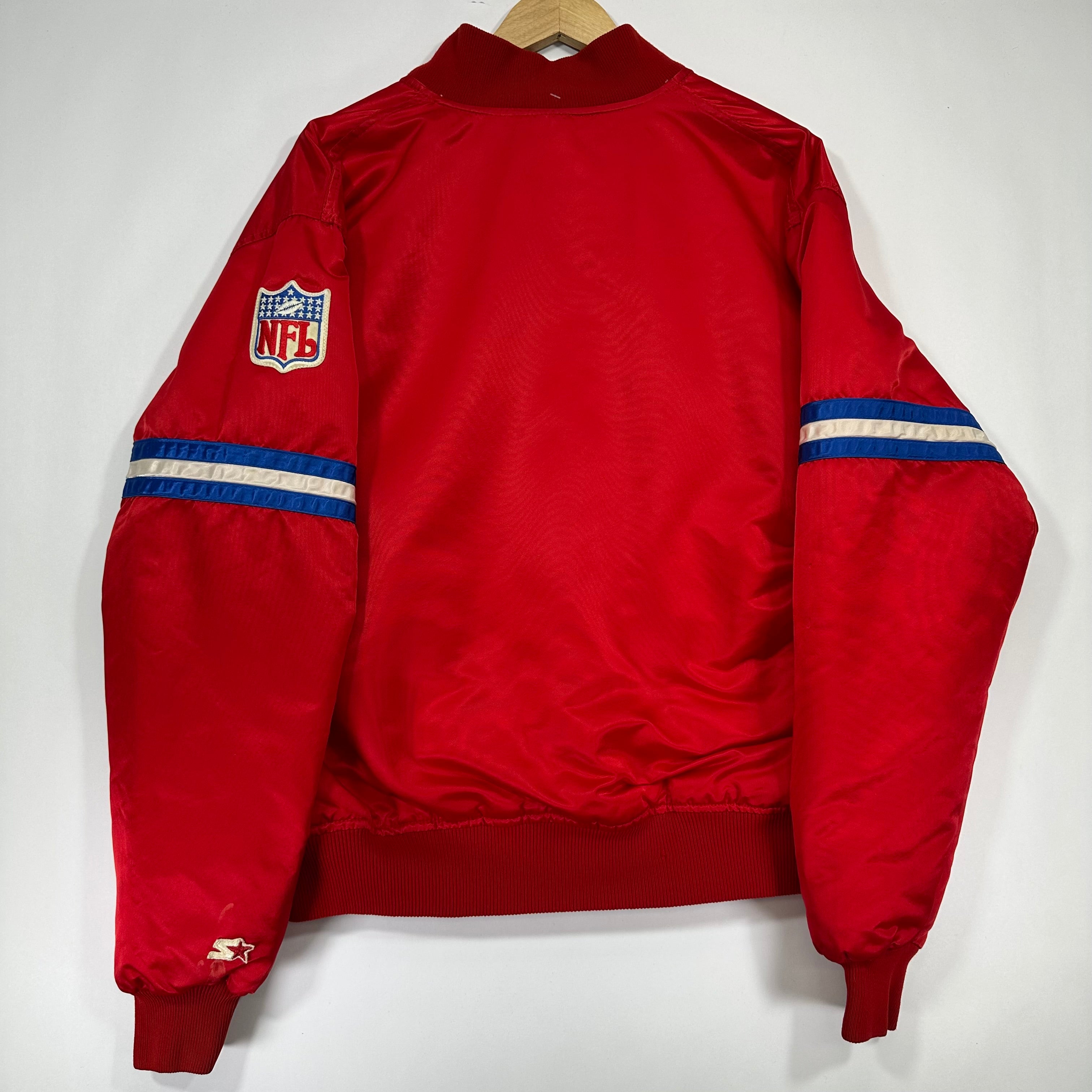 Vintage Buffalo Bills Red Starter Satin Jacket XL