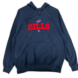 Vintage Buffalo Bills Embroidered Hoodie Sweatshirt XL