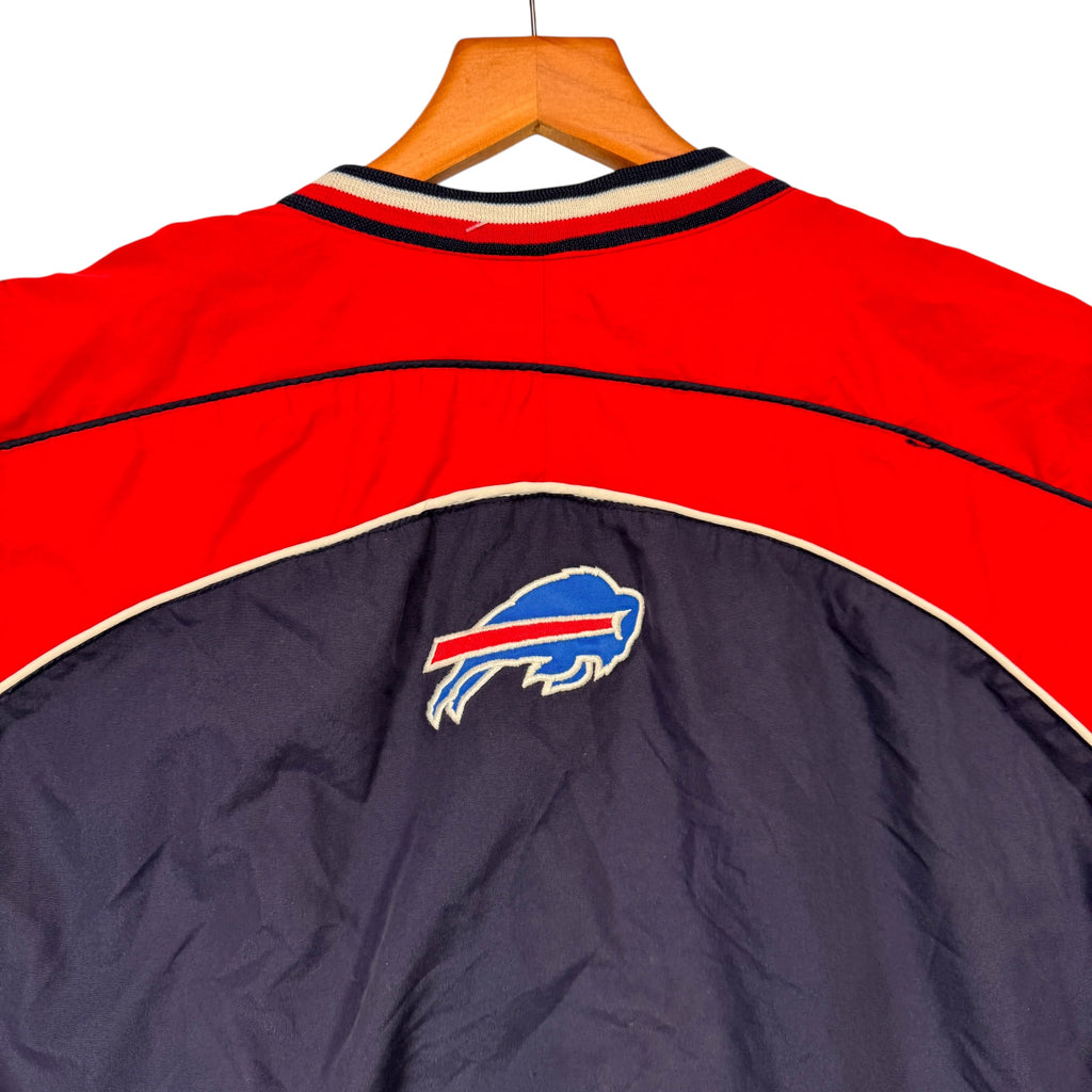 Vintage Buffalo Bills Pullover Windbreaker Jacket Large