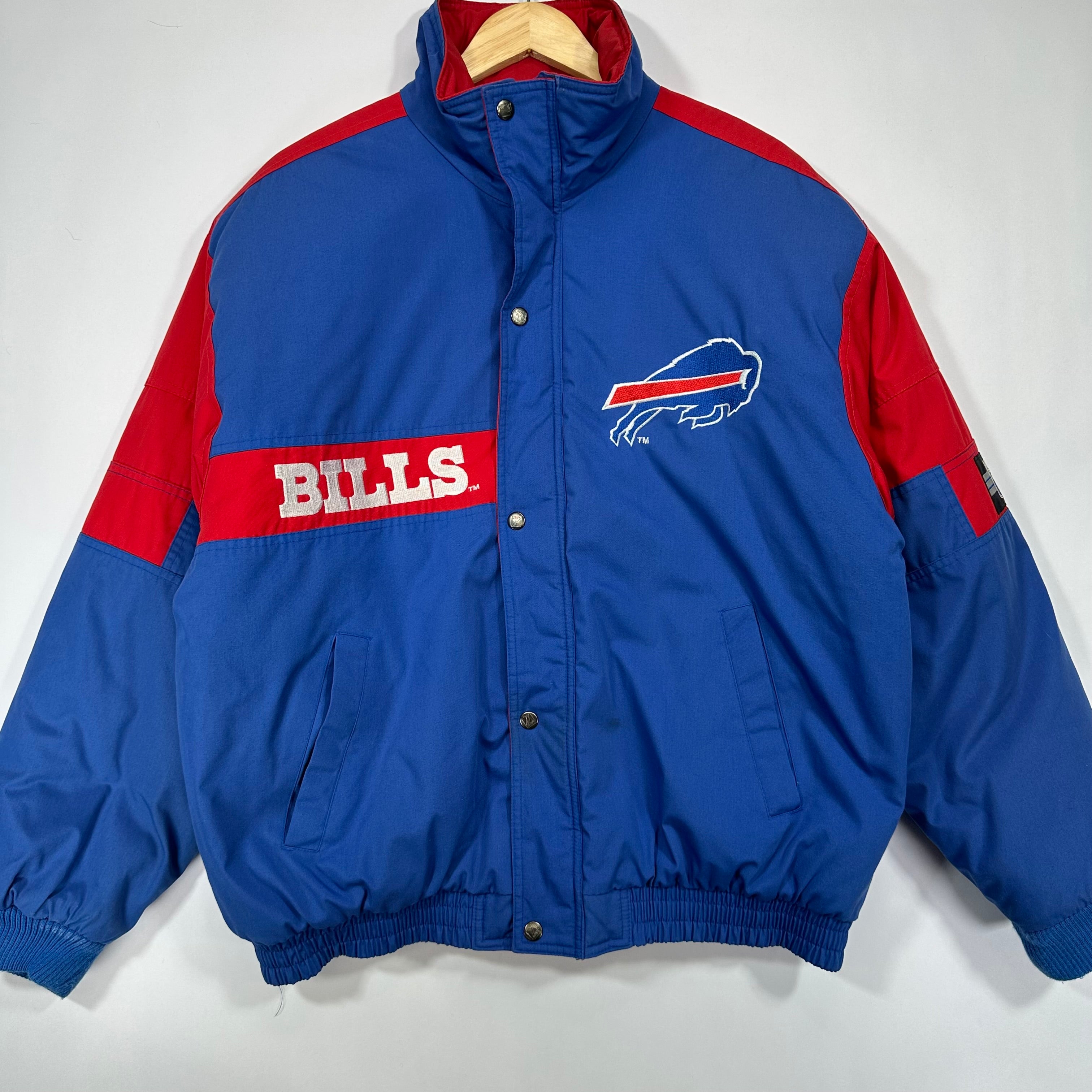 Vintage Buffalo Bills Puffer Jacket Large