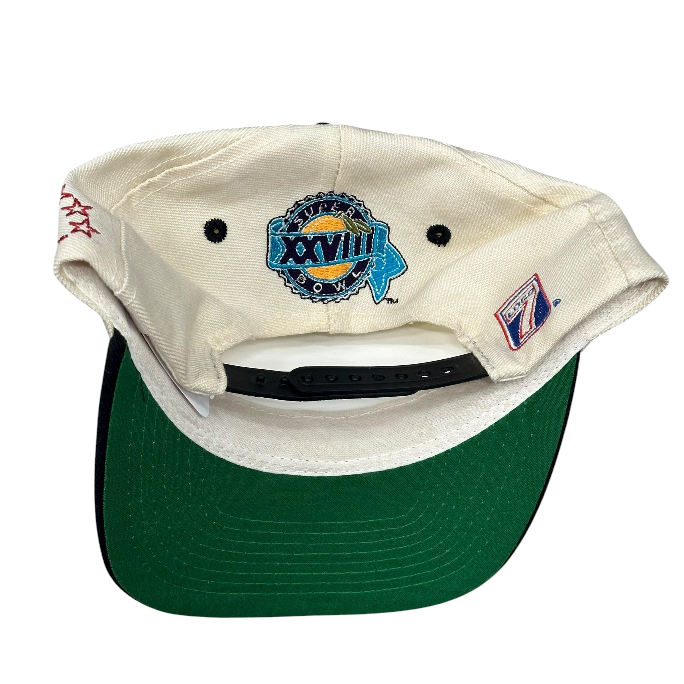 Vintage Buffalo Bills Dallas Cowboys Super Bowl XXVIII Snapback Hat
