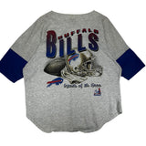 Vintage Buffalo Bills Baseball Jersey Shirt Large