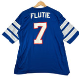 Vintage Buffalo Bills Doug Flutie 3/4 Sleeve Shirt Large