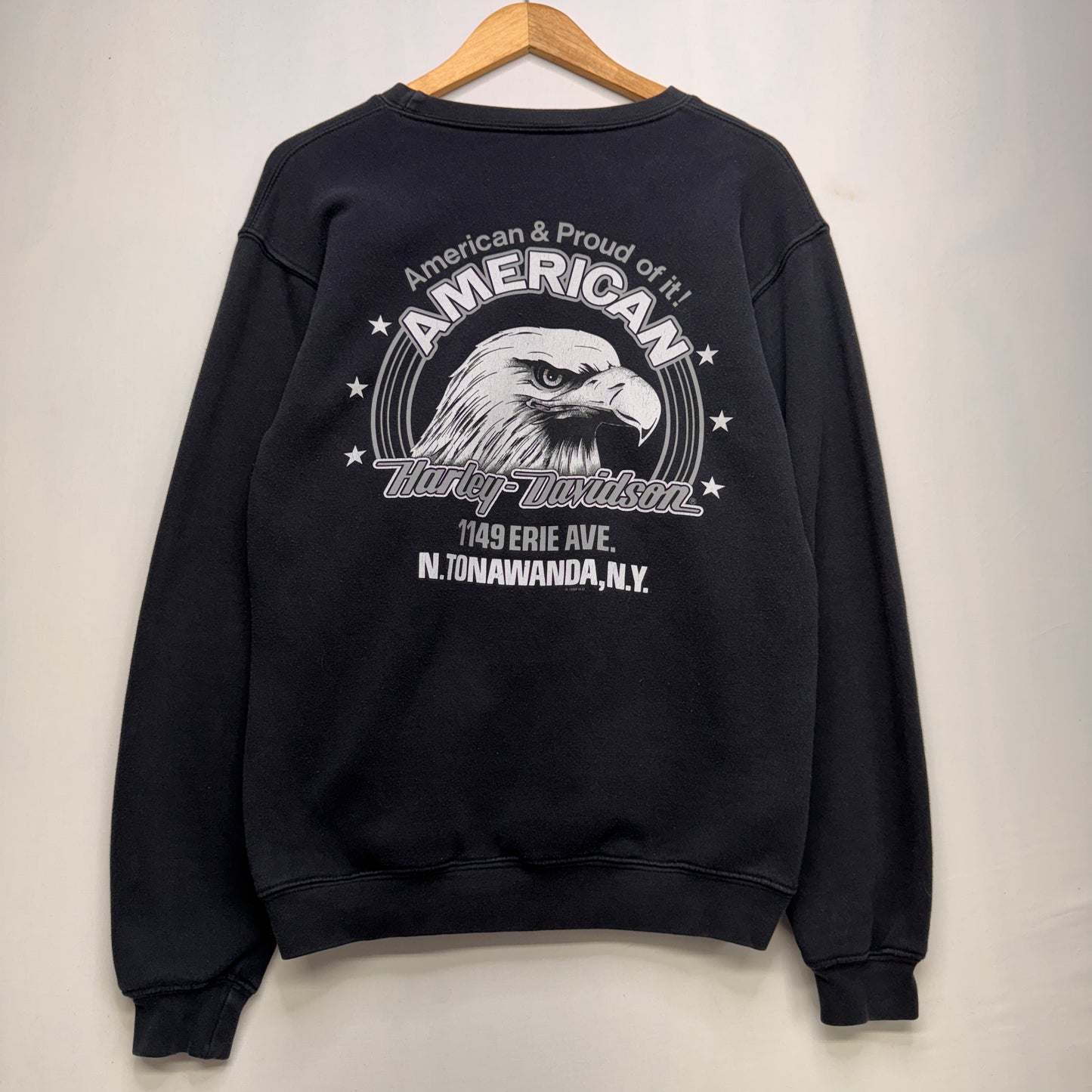 Vintage Harley Davidson N. Tonawanda NY Crewneck Sweatshirt Small