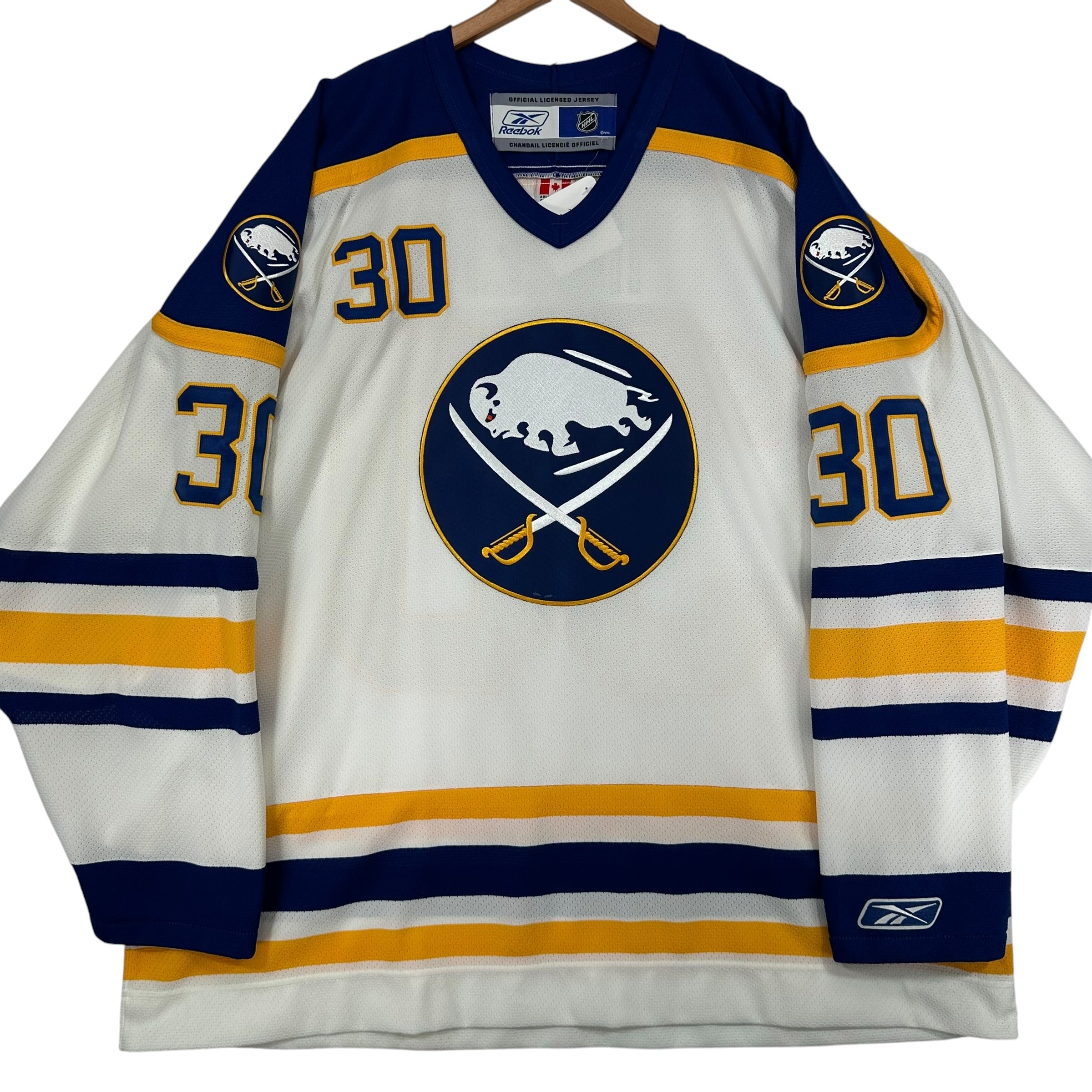 Vintage Buffalo Sabres 2008 Winter Classic Ryan Miller Jersey XXL