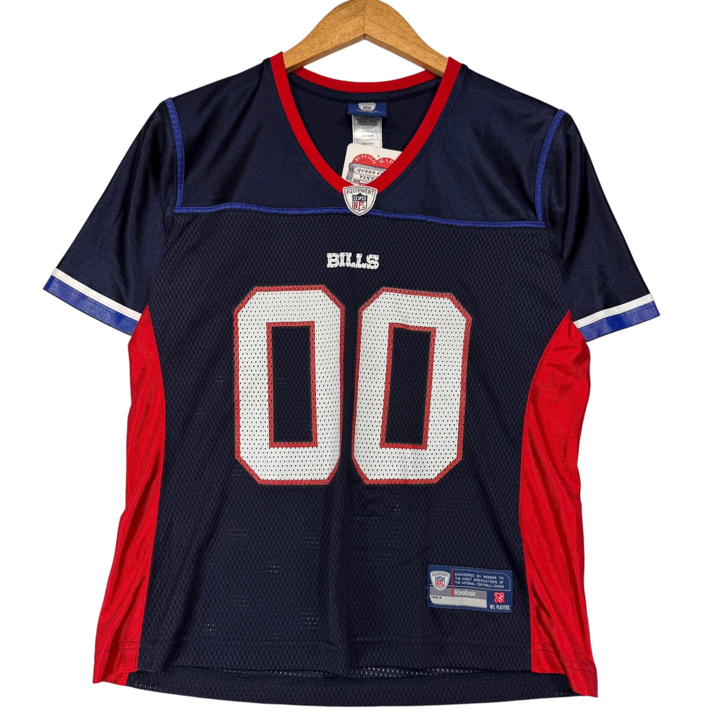 Vintage Buffalo Bills Cropped Jersey Shirt Women’s Medium