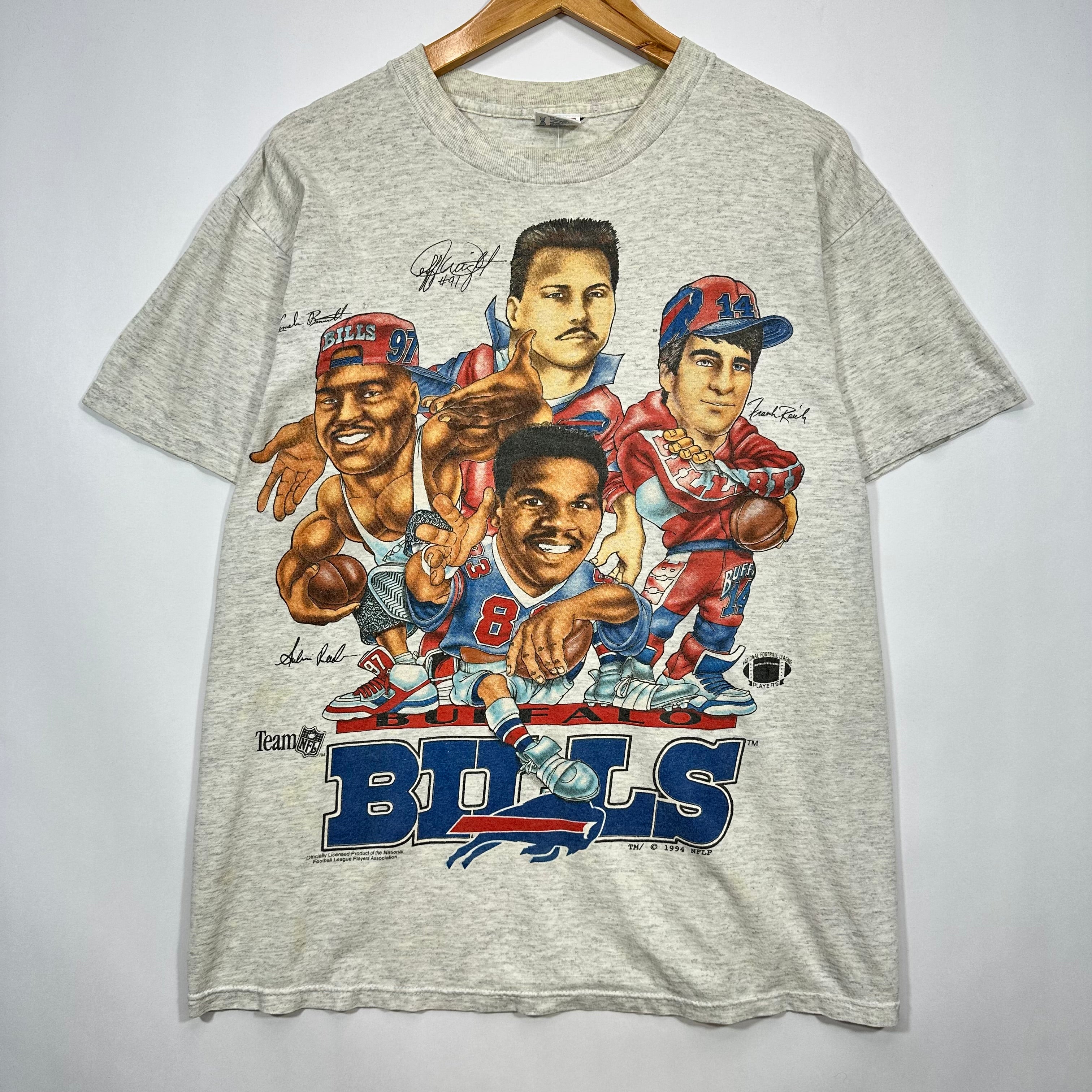 Vintage Buffalo Bills Caricature Shirt Large