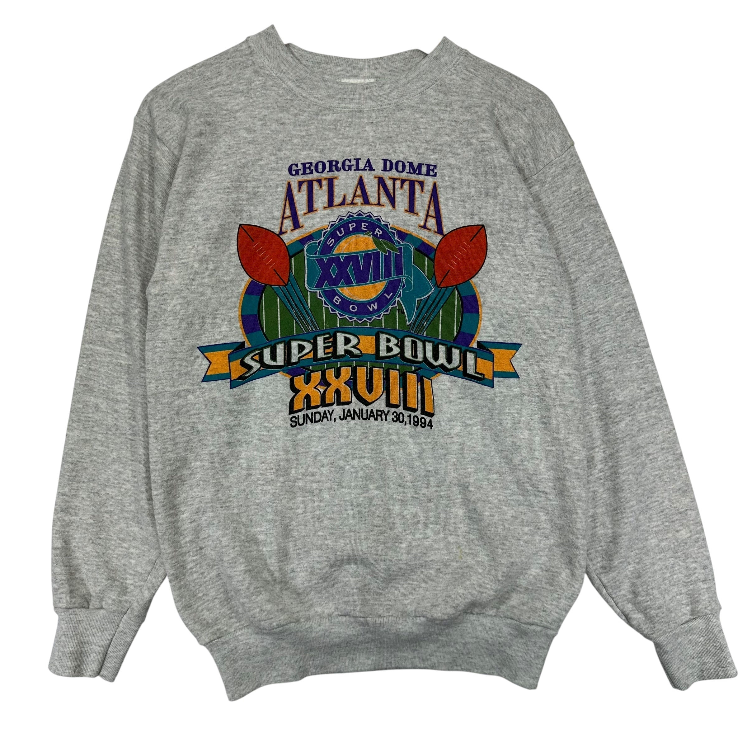 Vintage Buffalo Bills Dallas Cowboys 1994 Super Bowl Crewneck Sweatshirt Medium