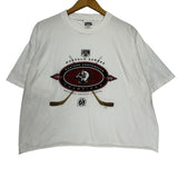 Vintage Buffalo Sabres 1999 Eastern Conference Champs Cropped Shirt XL