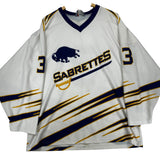 Vintage Buffalo Sabres Sabrettes Game Worn Jersey XL