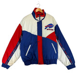 Vintage Buffalo Bills Pro Player Tape Logo Puffer Jacket XL
