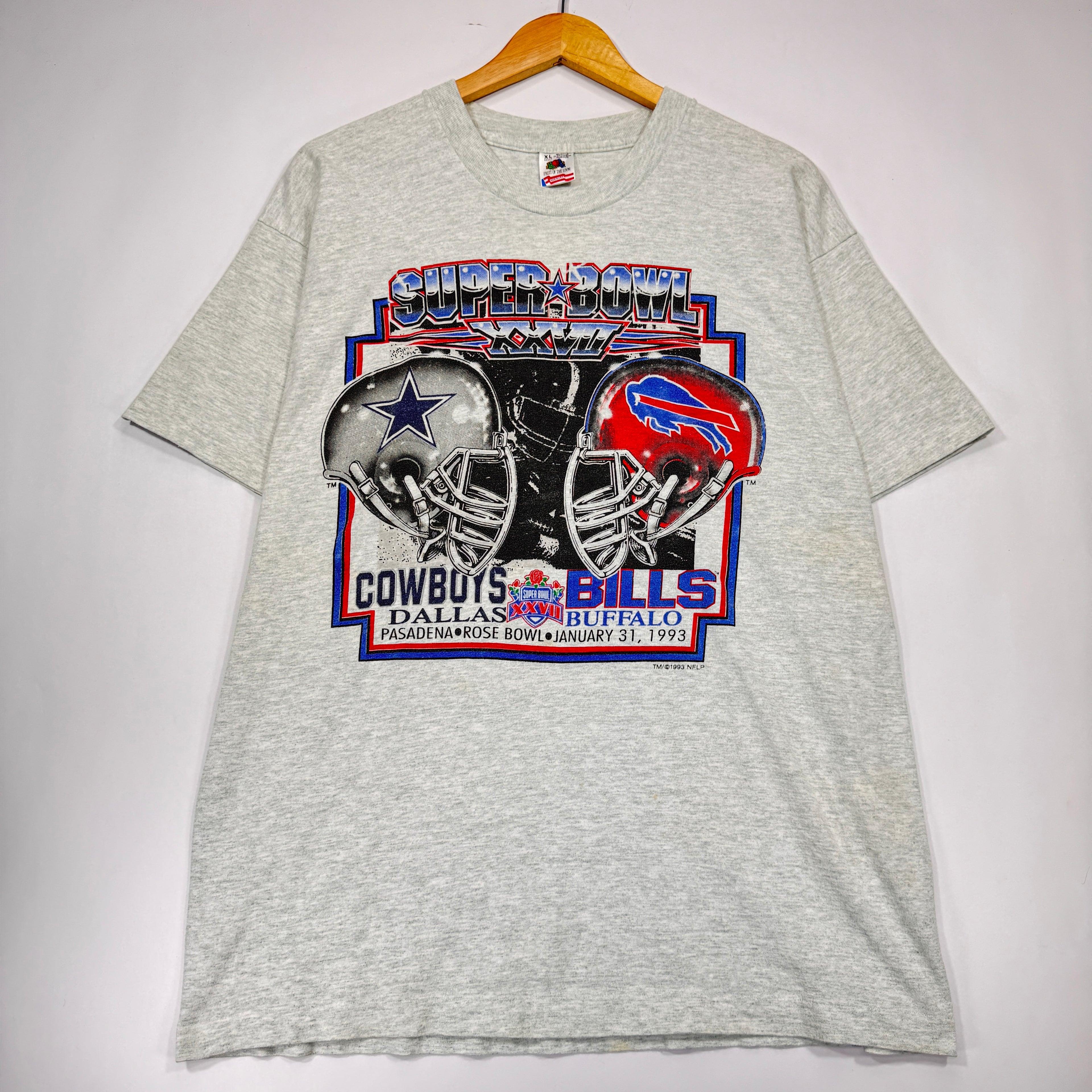 Vintage Buffalo Bills 1993 Super Bowl Shirt XL