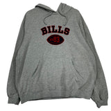 Vintage Buffalo Bills Embroidered Hoodie Sweatshirt Large