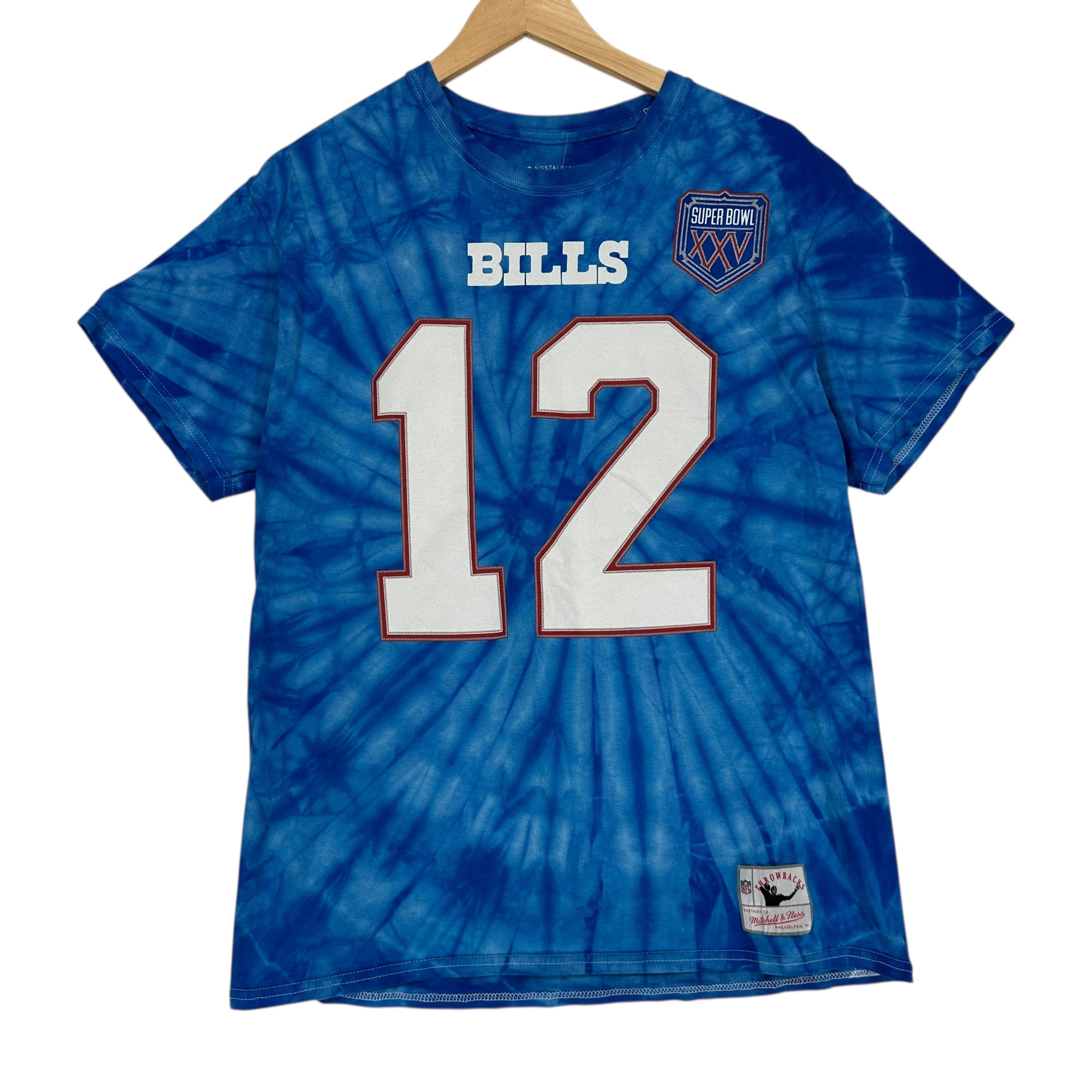Buffalo Bills Jim Kelly Tie Dye Shirt Large