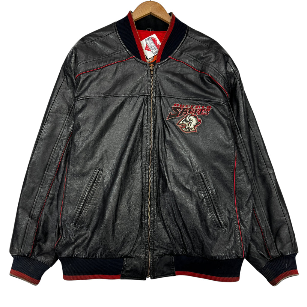 Vintage Buffalo Sabres Leather Jacket XL