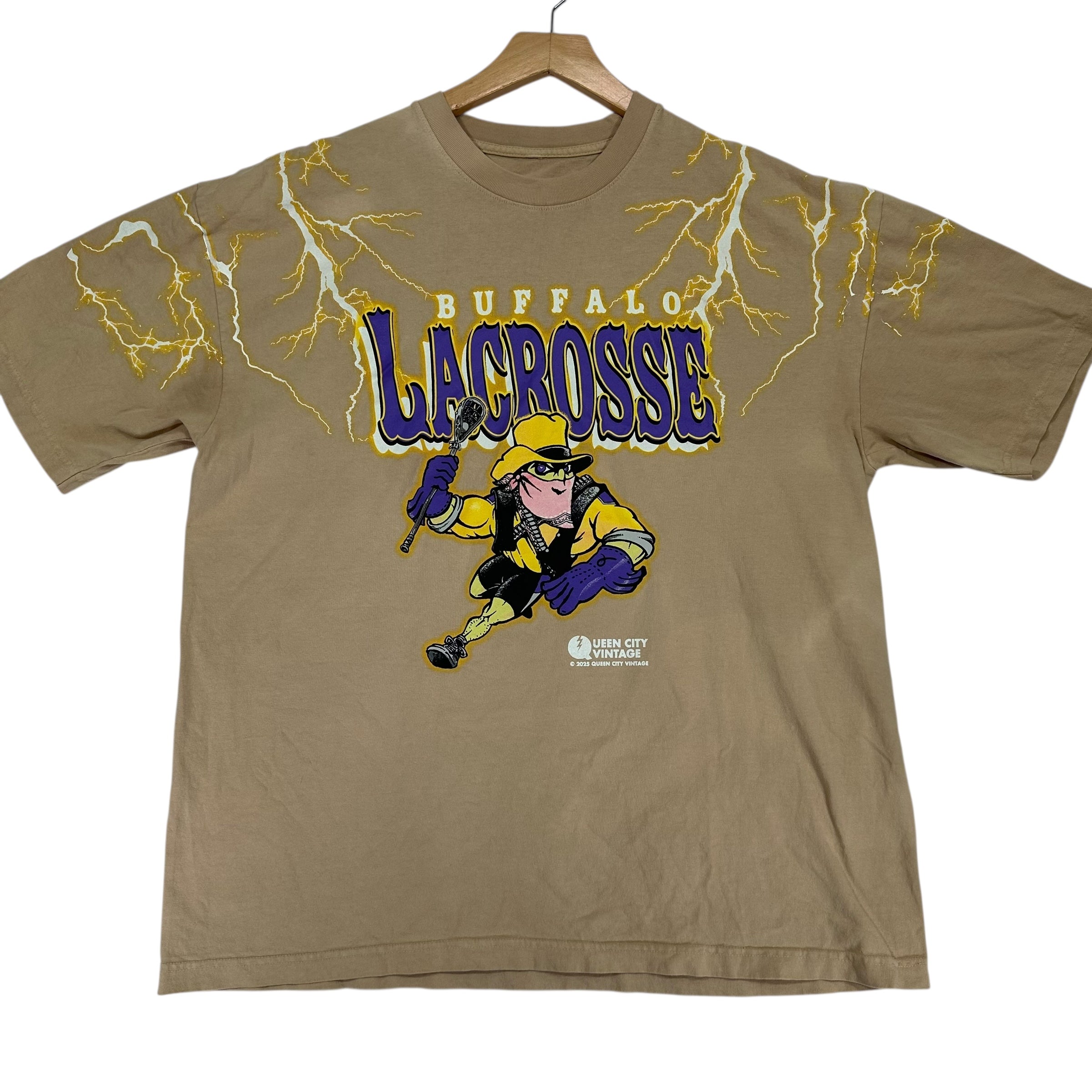 QCV Exclusive Sample Buffalo Bandits Lightning Shirt XL